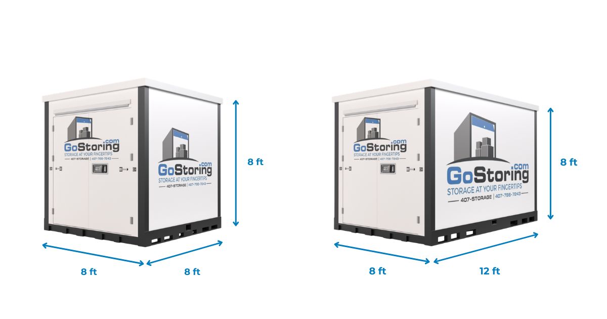 GoStoring portable storage pod - GoStoring GoStoring portable storage pod