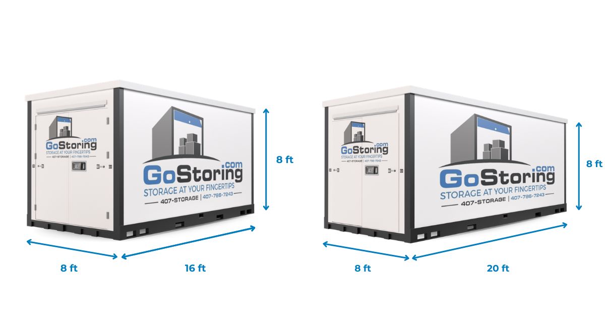 GoStoring portable storage pod - GoStoring GoStoring portable storage pod
