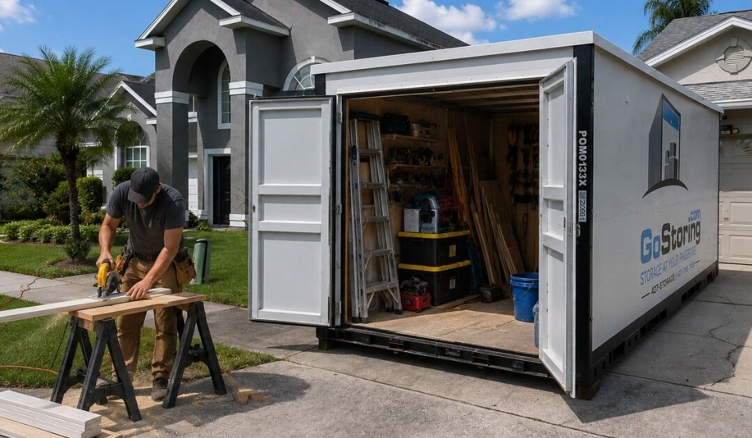 Why a Portable Storage Container is the Smartest Solution for Home Renovations in Central Florida
