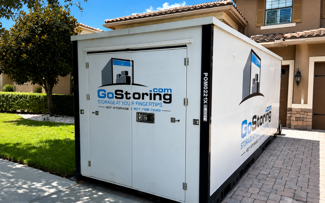How Much Furniture Fits in a Portable Storage Container?