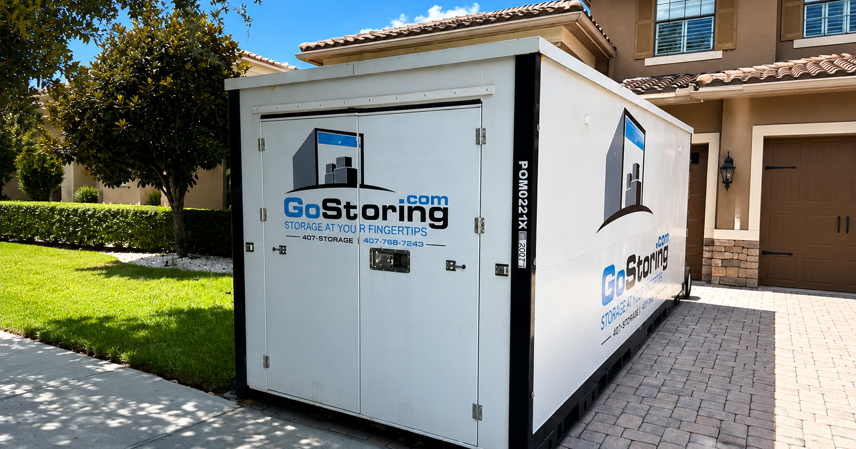 GoStoring pod orlando driveway GoStoring pod orlando driveway